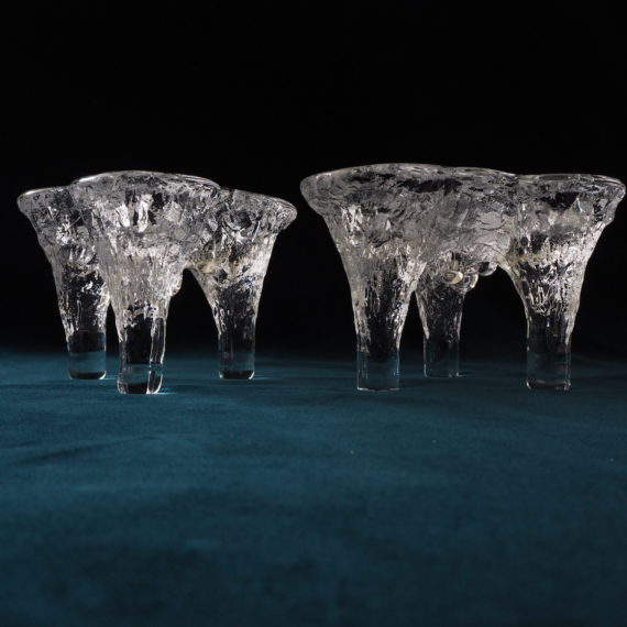 Kosta Boda kandelaren candleholders - Large version - 2 st - sold